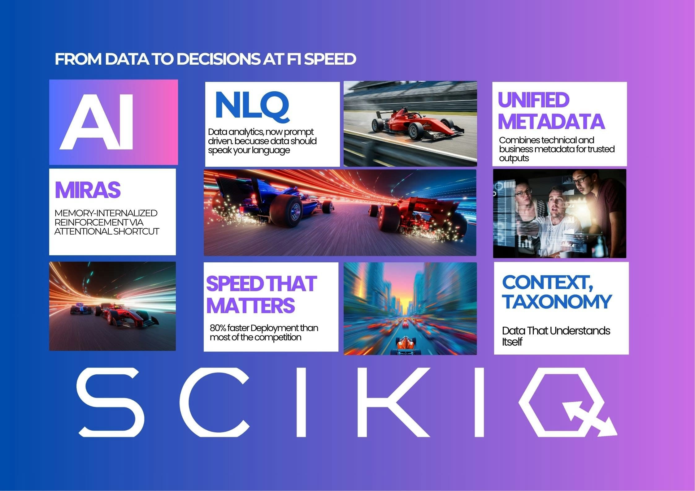 SCIKIQ: AI Native Data Platform screenshot 2