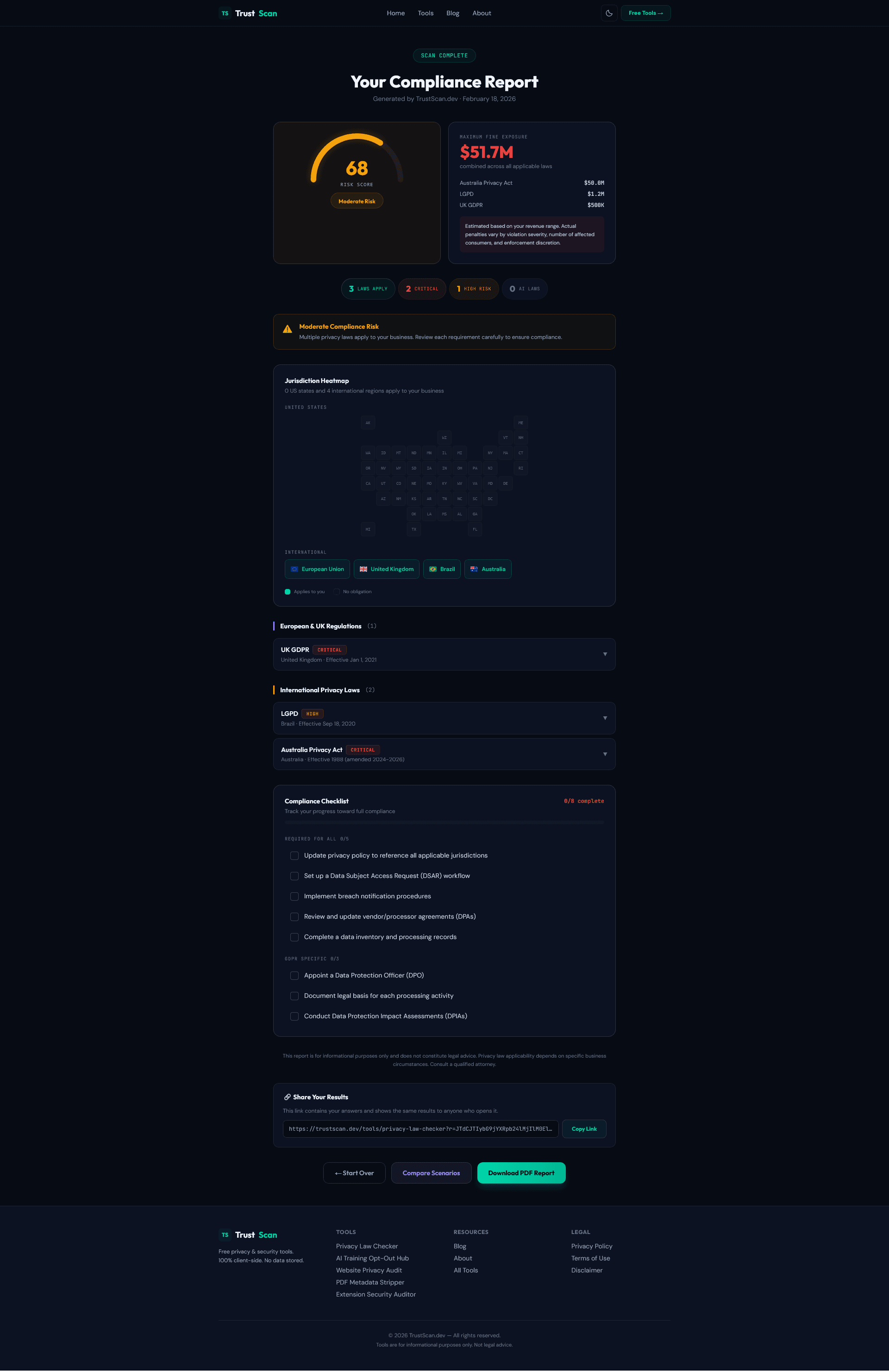TrustScan screenshot 2