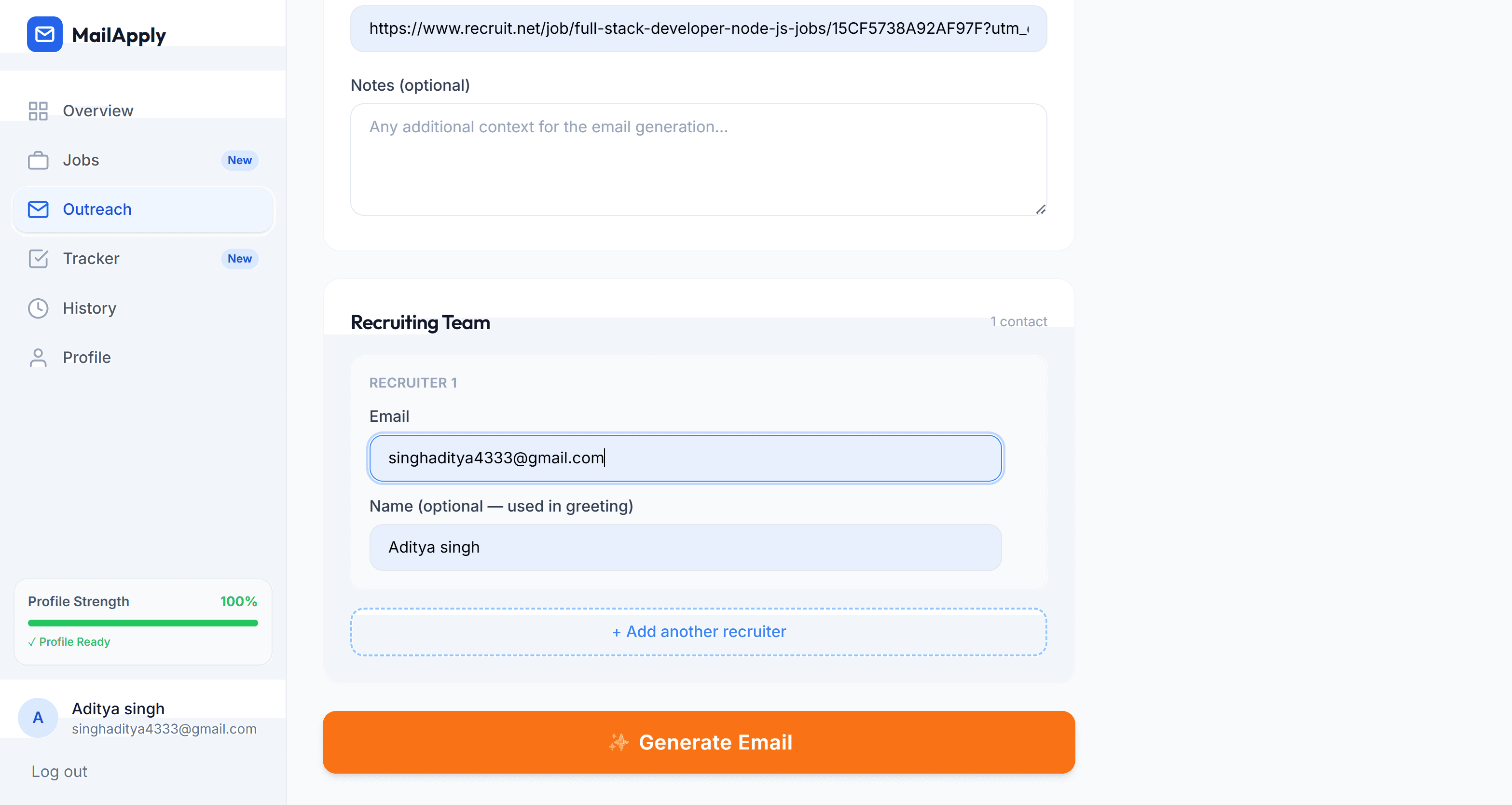 MailApply screenshot 4
