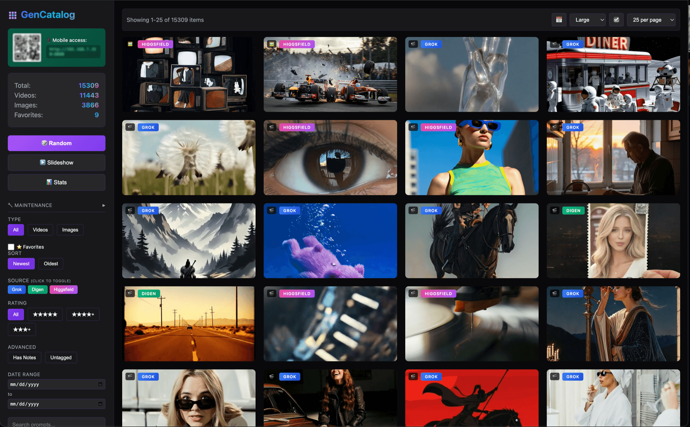 GenCatalog screenshot 1