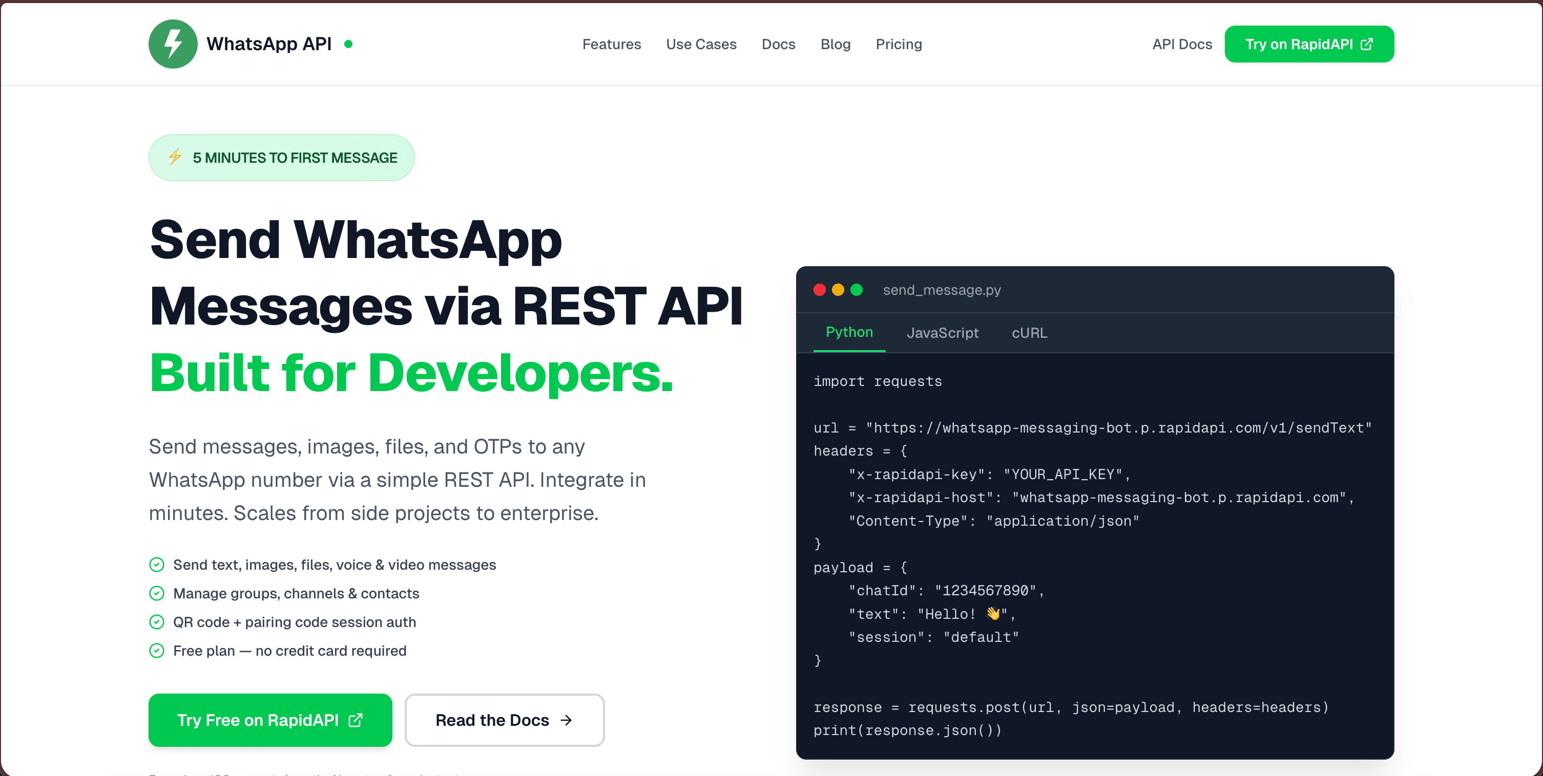 WhatsApp API by Retention Stack screenshot 2