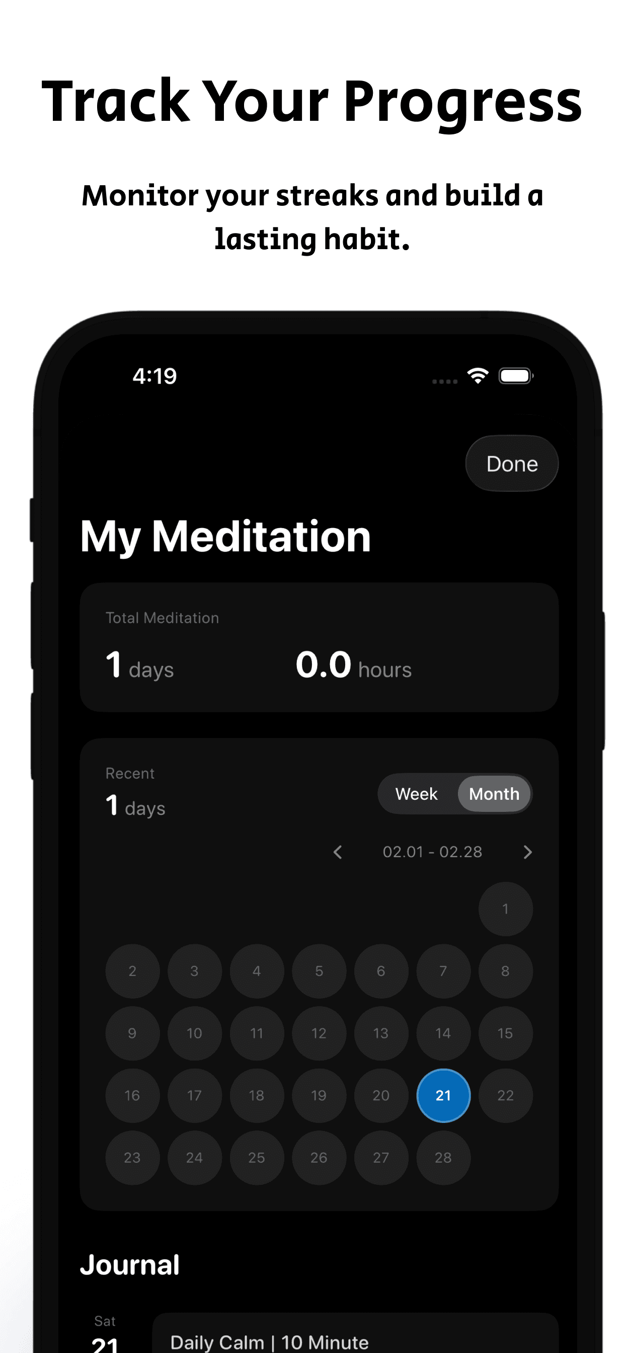 MeditationPal screenshot 5