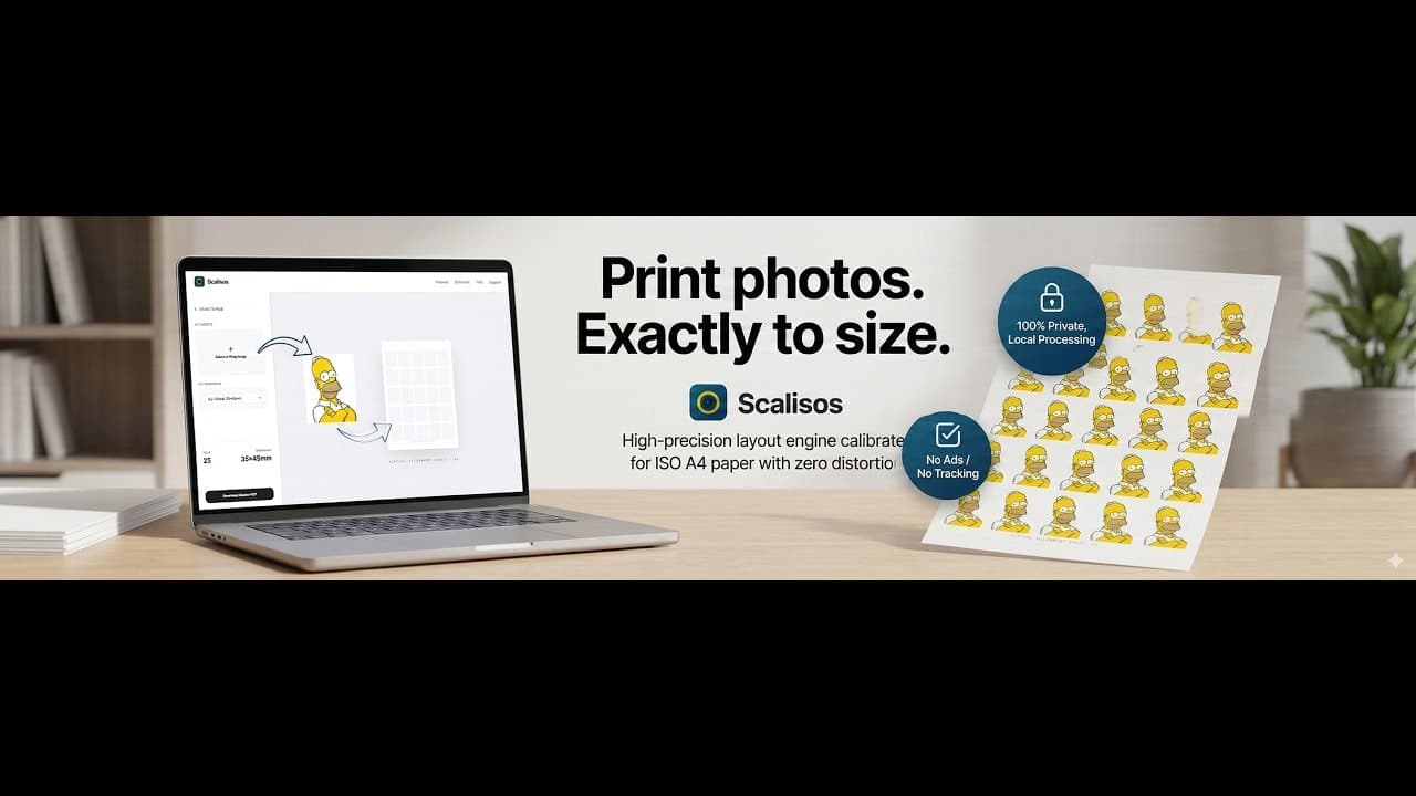 Scalisos — Professional Print Tool screenshot 1