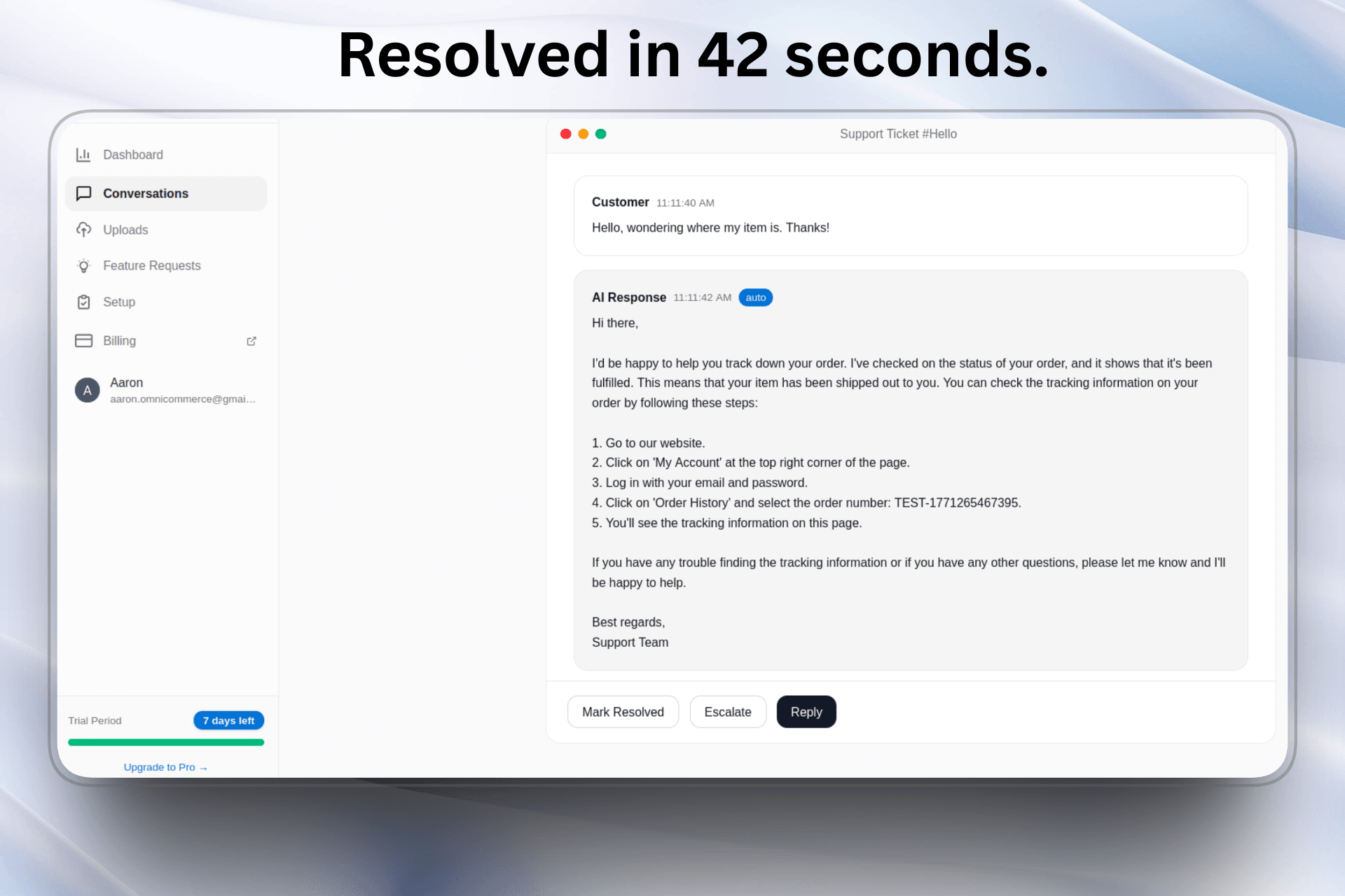 InstantReply screenshot 3