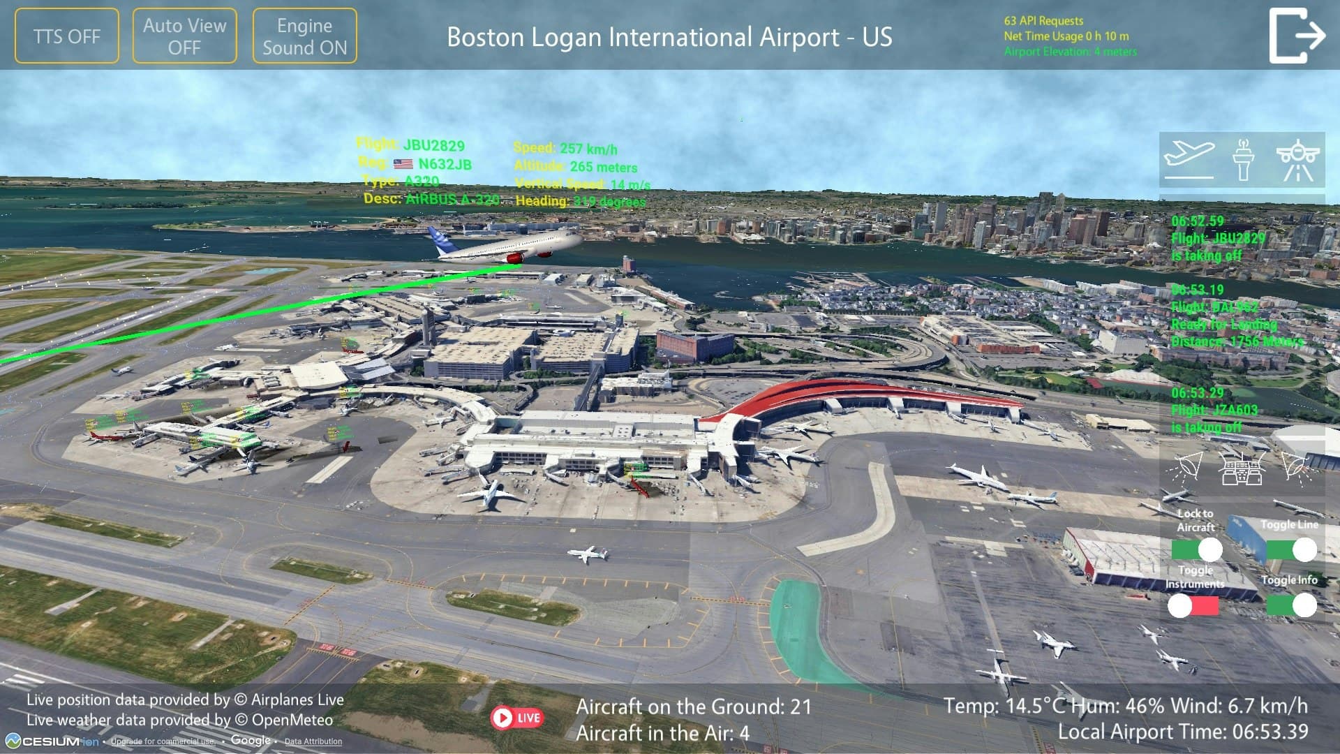 Airport Live Traffic Viewer screenshot 2