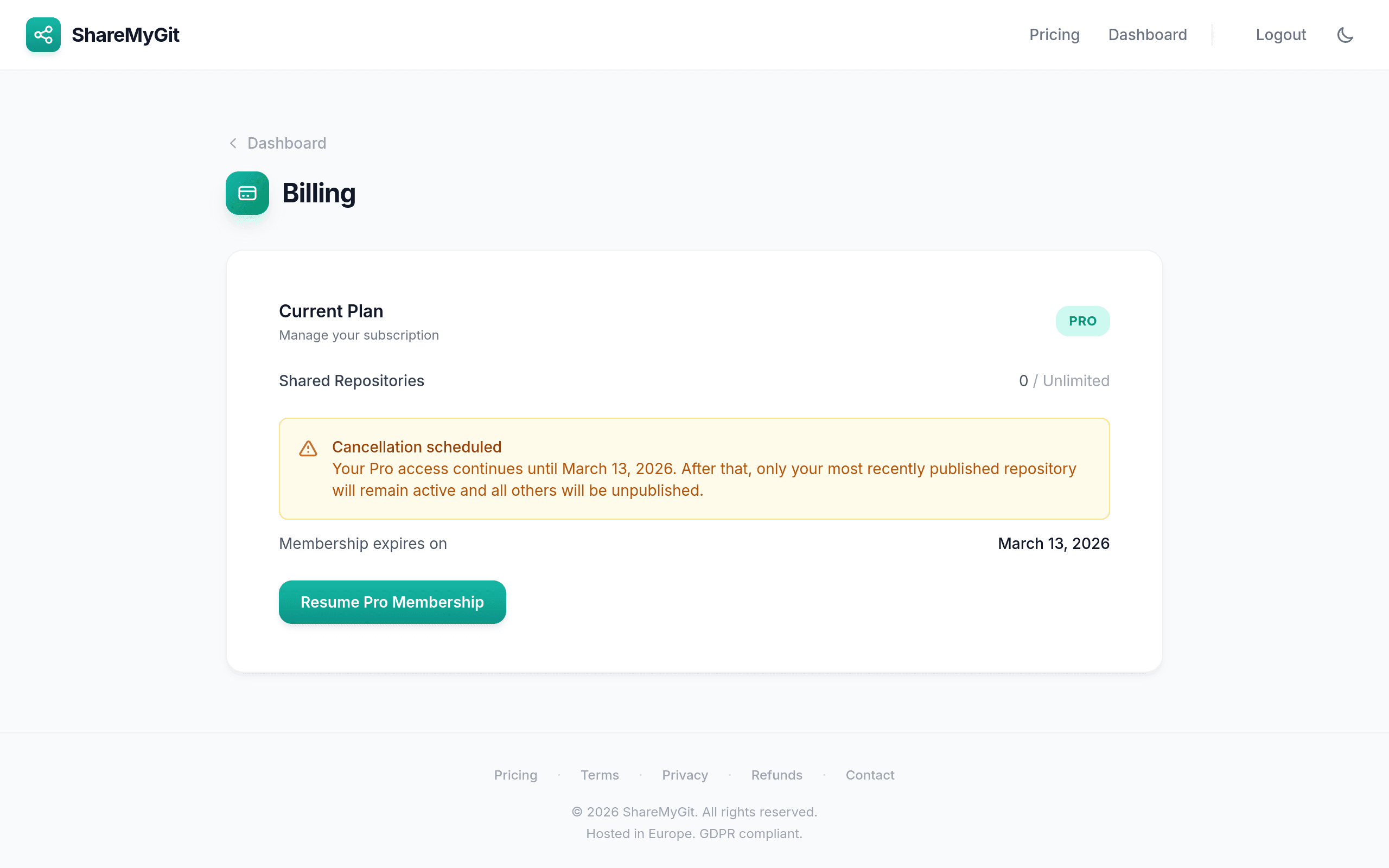 ShareMyGit screenshot 4