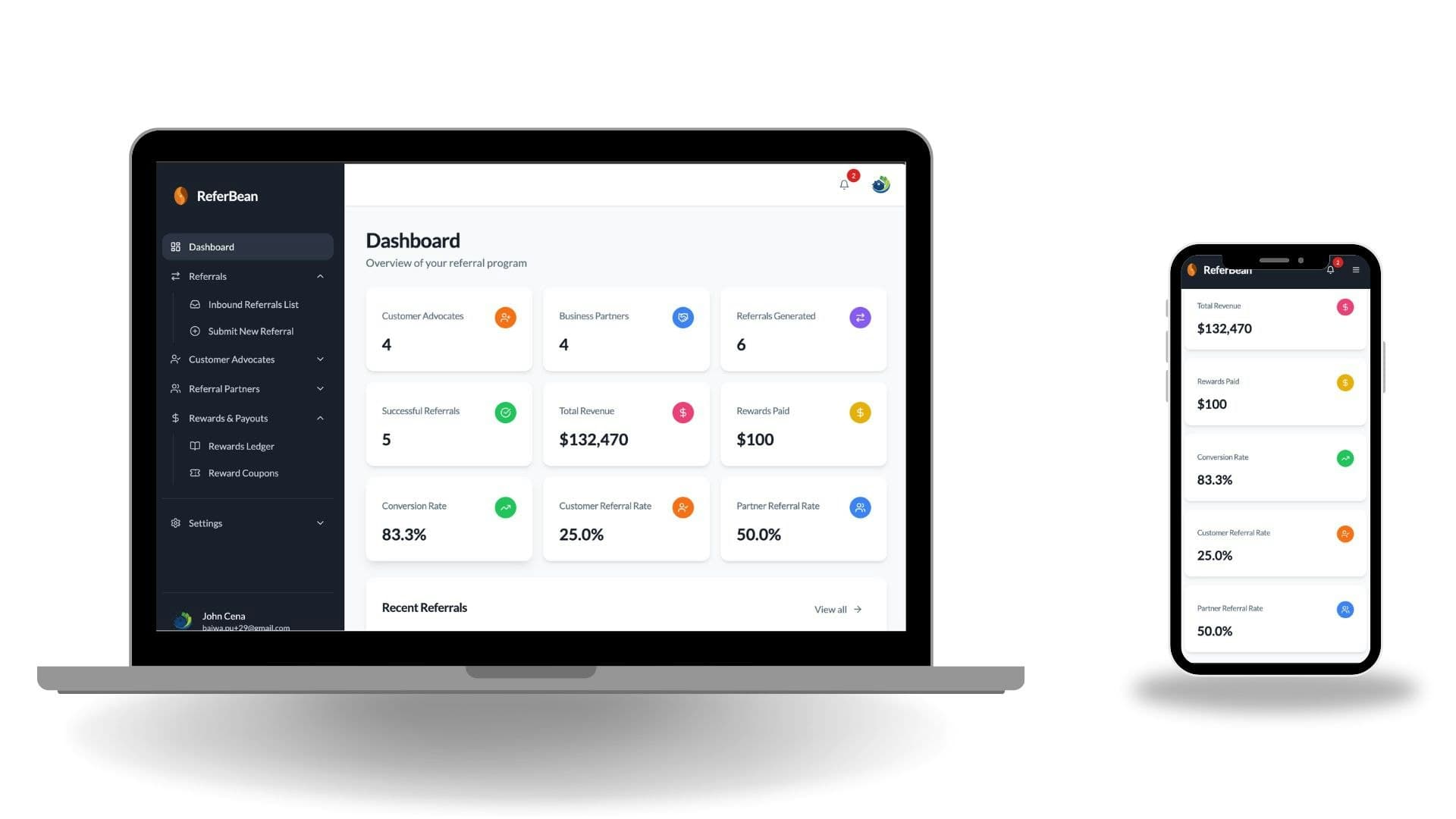 ReferBean screenshot 1