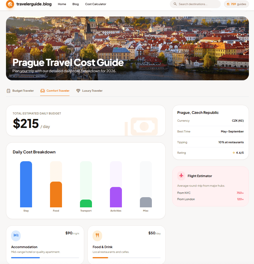 TravelerGuide screenshot 1