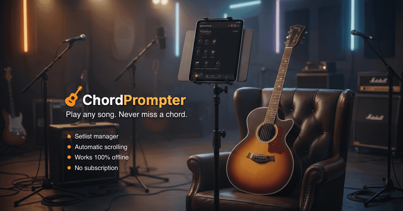 ChordPrompter screenshot 1