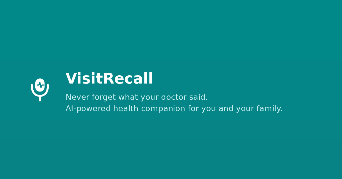 VisitRecall screenshot 1