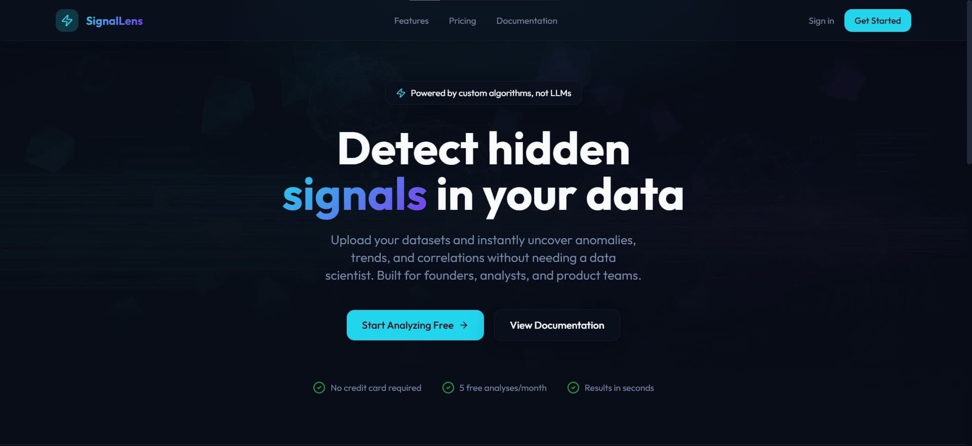 Signal Lens Pro screenshot 1