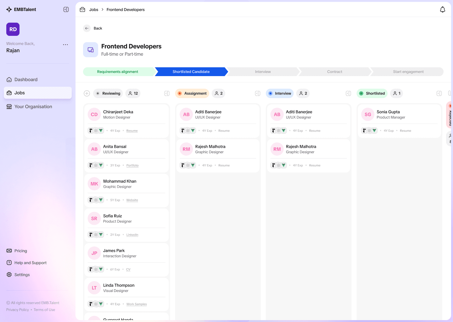 EMBTalent.ai screenshot 3