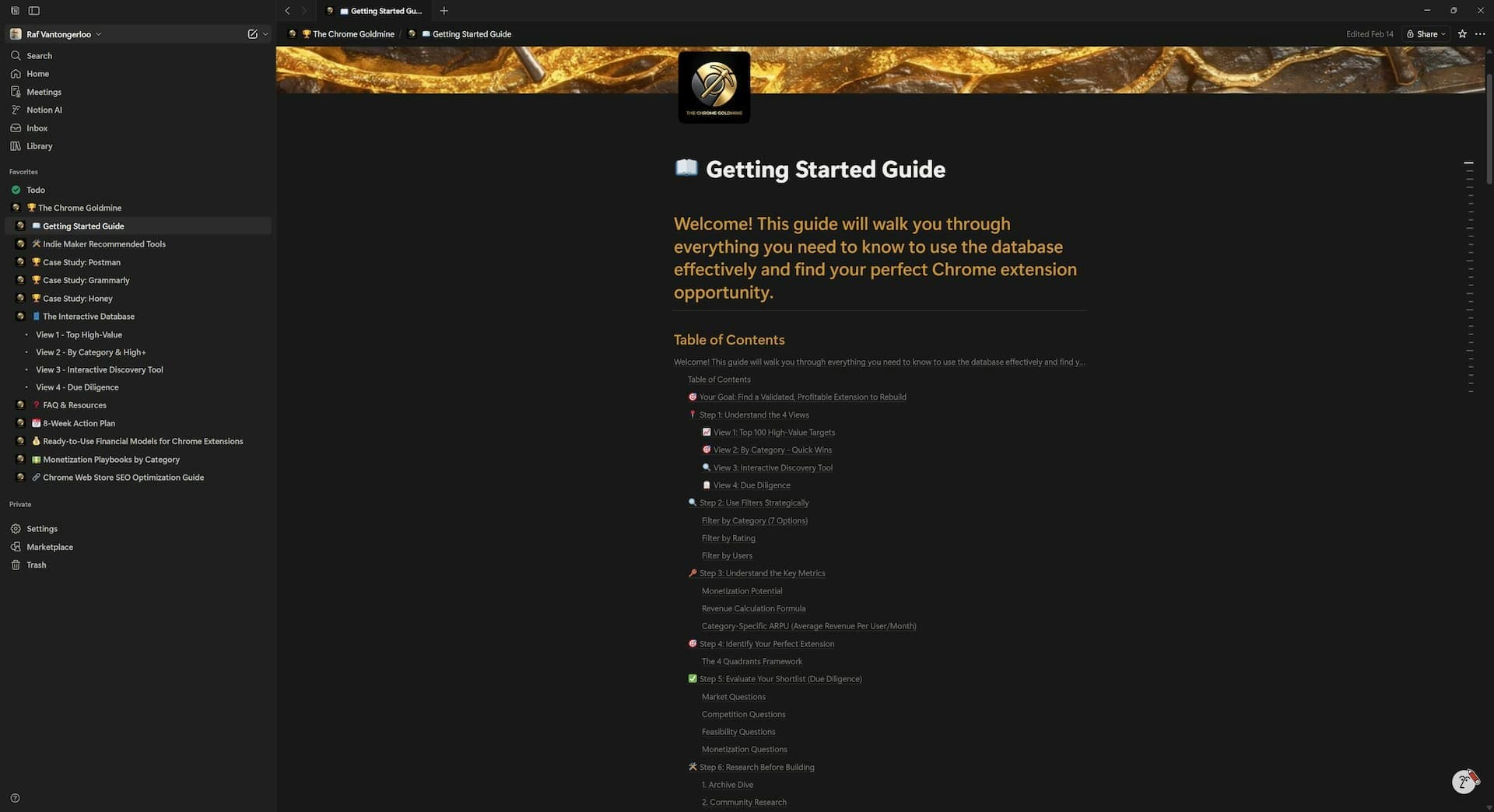 Chrome Goldmine screenshot 5