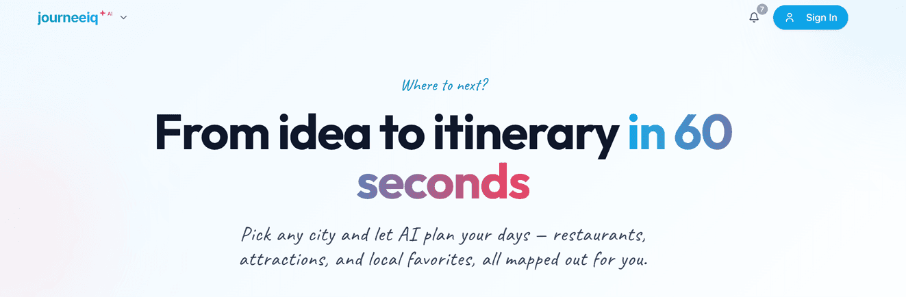 JourneeIQ screenshot 2