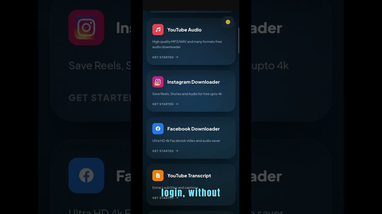 ApexGrab - 4k Media Downloader screenshot 1
