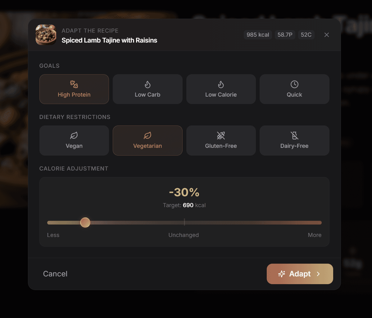 FoodCraft screenshot 3