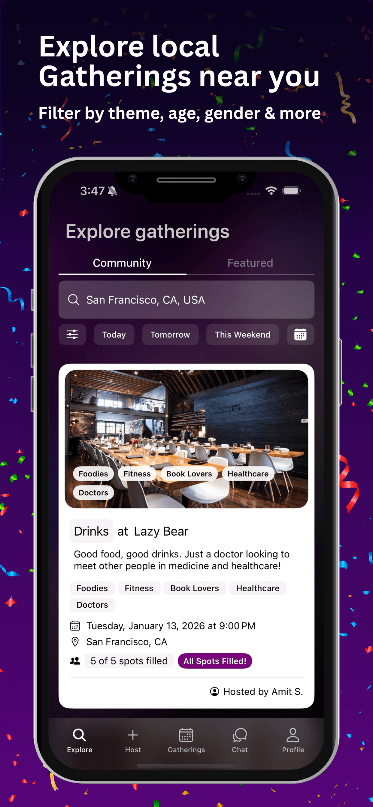 GatherWith App screenshot 2