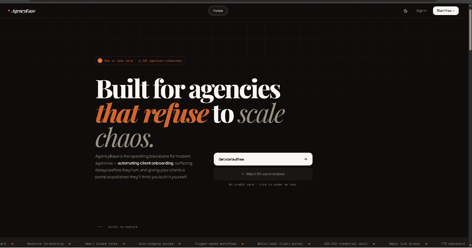 AgencyEase screenshot 1