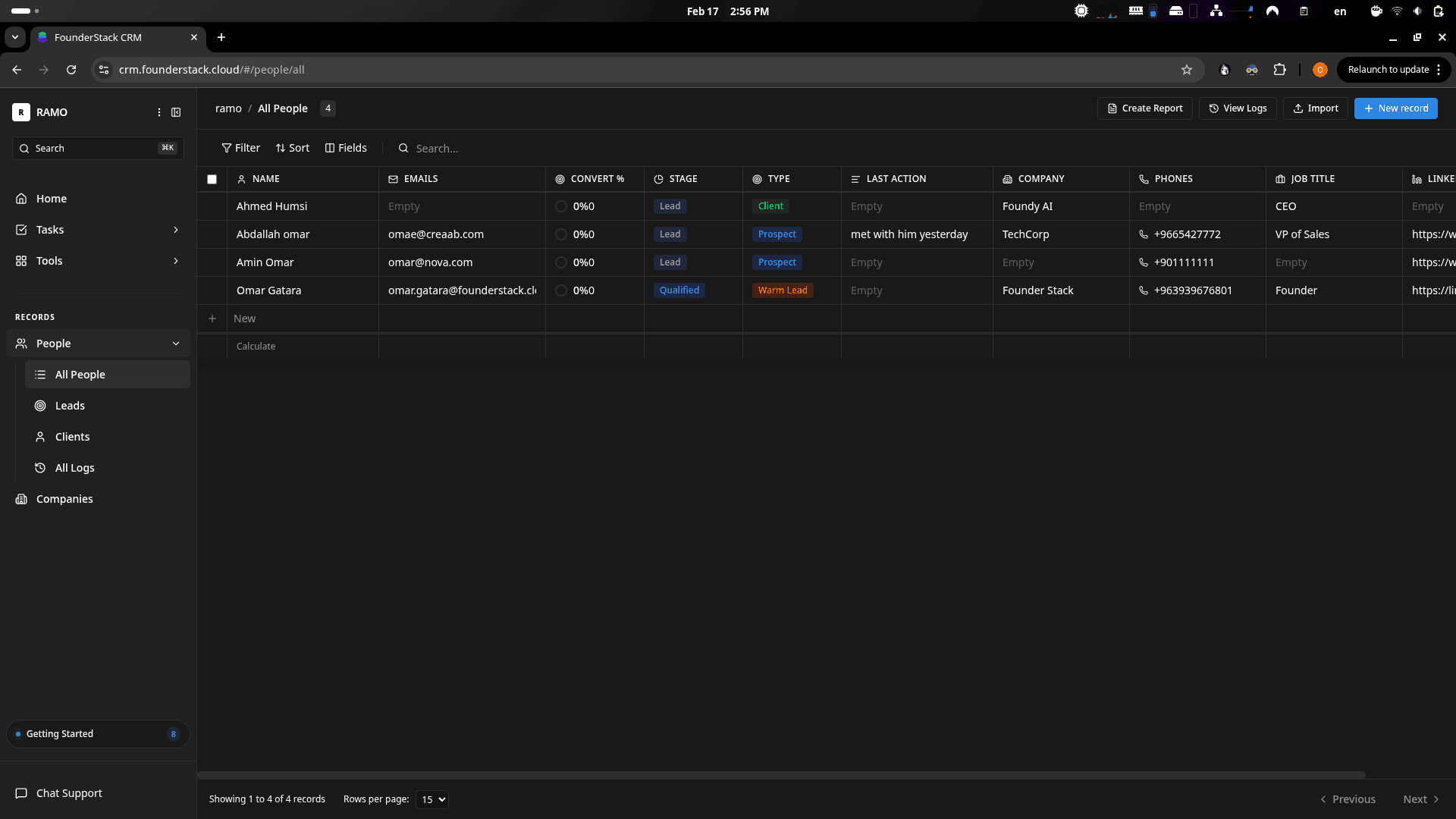Founder Stack CRM screenshot 3