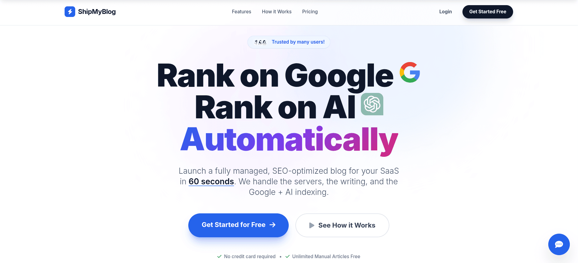 ShipMyBlog.com screenshot 2