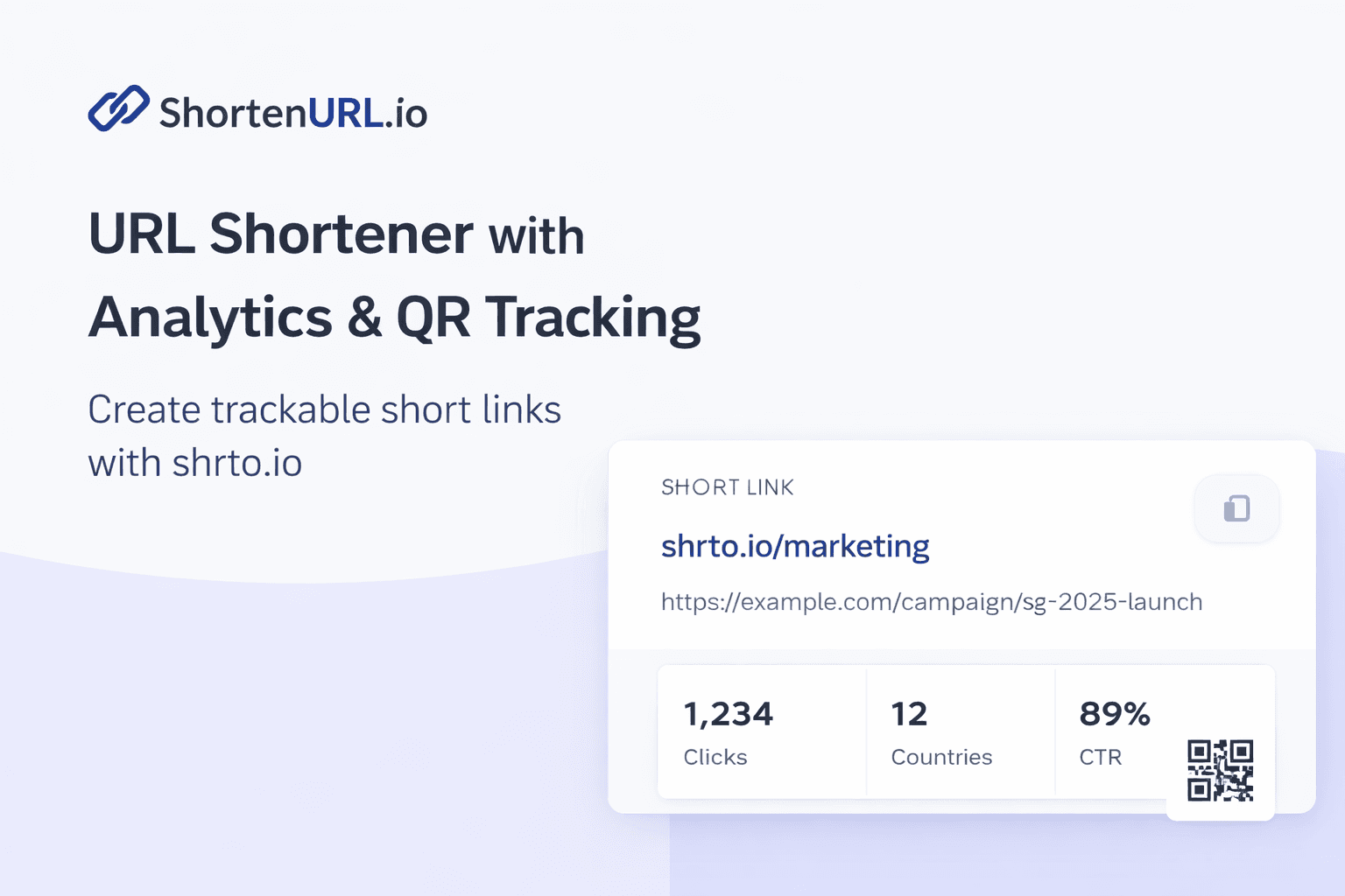 ShortenURL screenshot 1