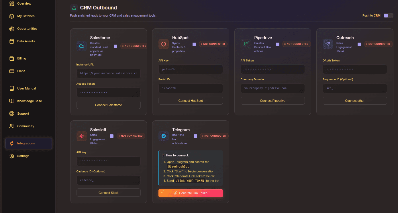Leedrush Engine screenshot 5