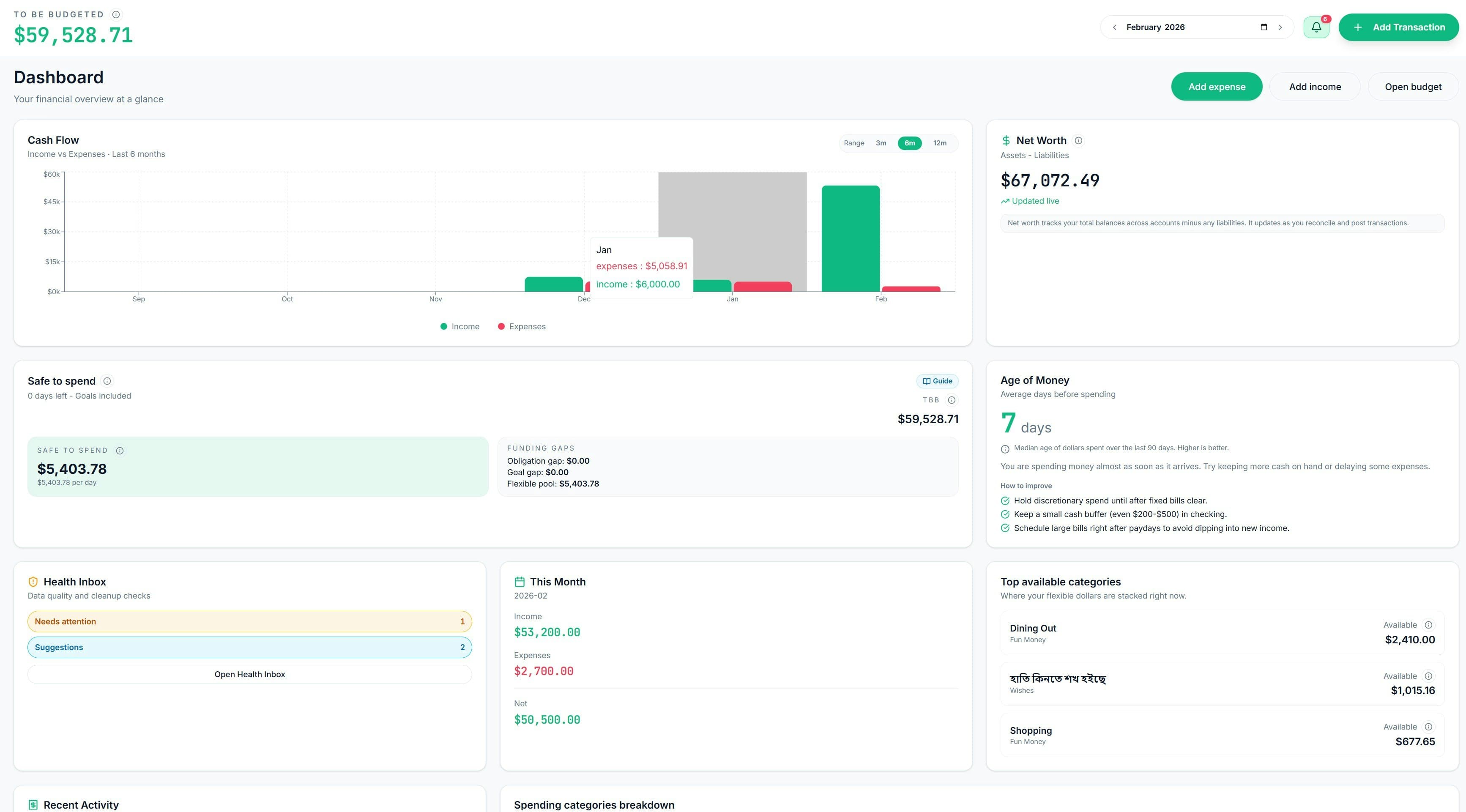 SlateSpend screenshot 2