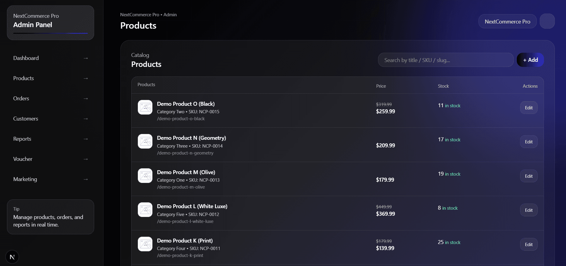 NextCommerce Pro screenshot 17