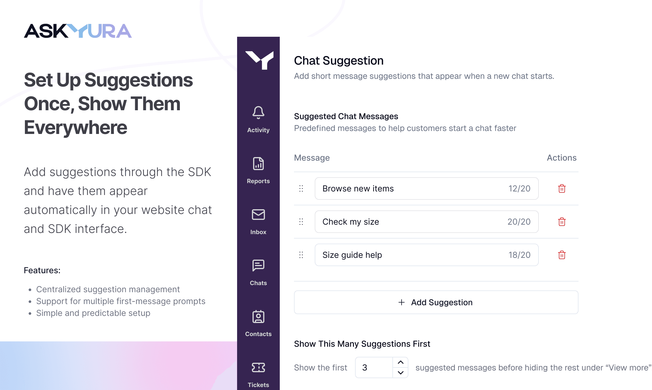 Chat Suggestions screenshot 2