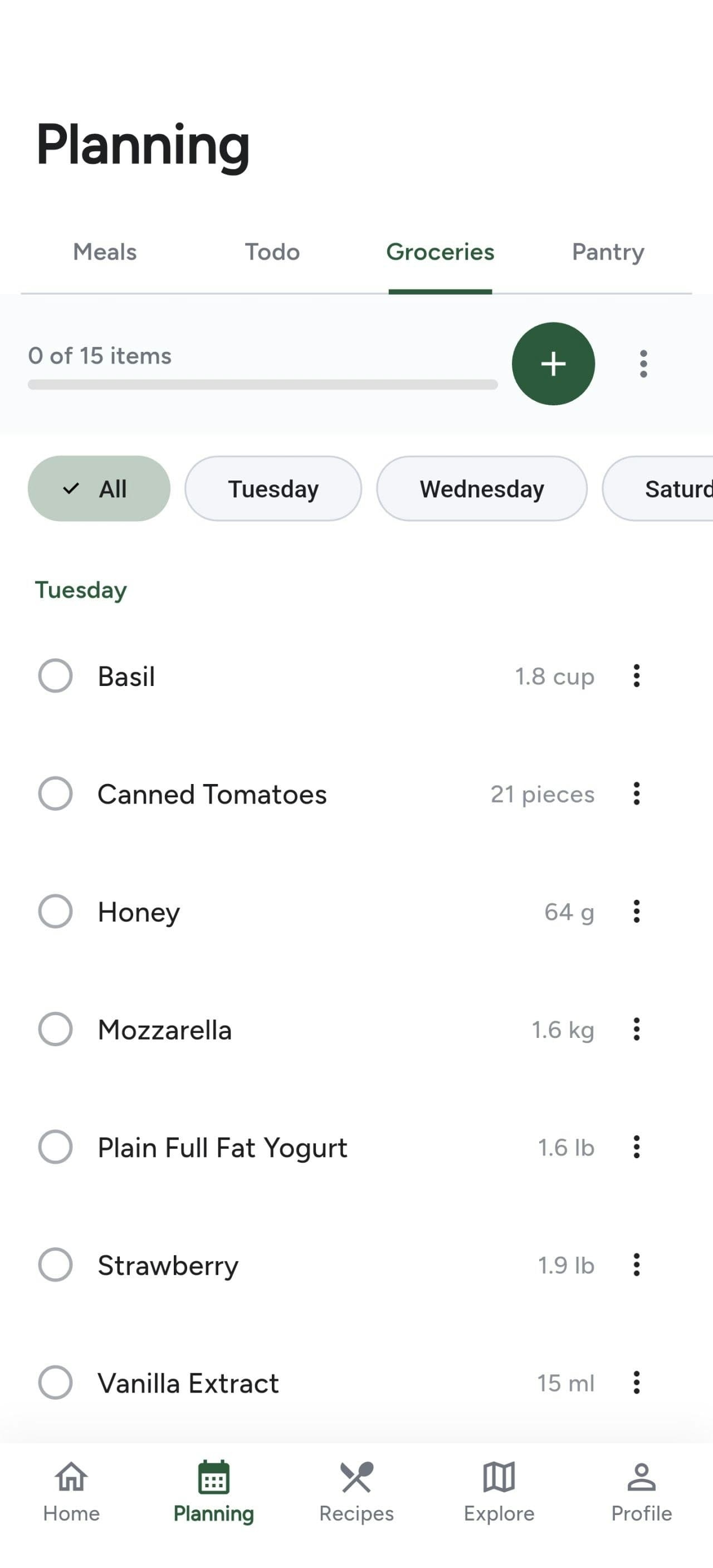 mealSense screenshot 5