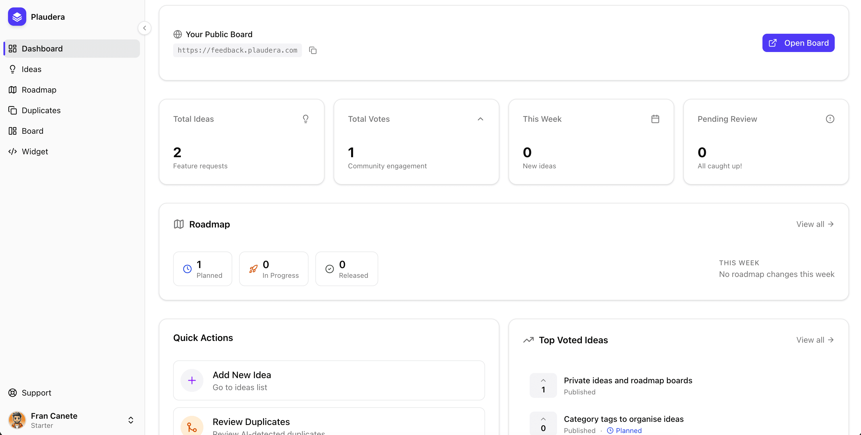 Plaudera screenshot 2