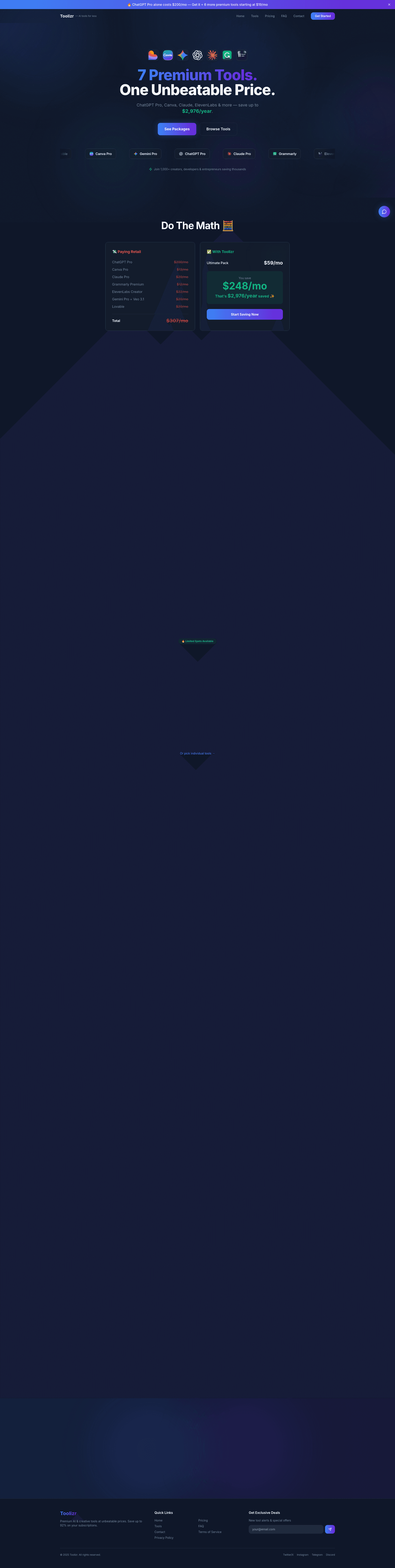 Toolizr - AI tools for less screenshot 3