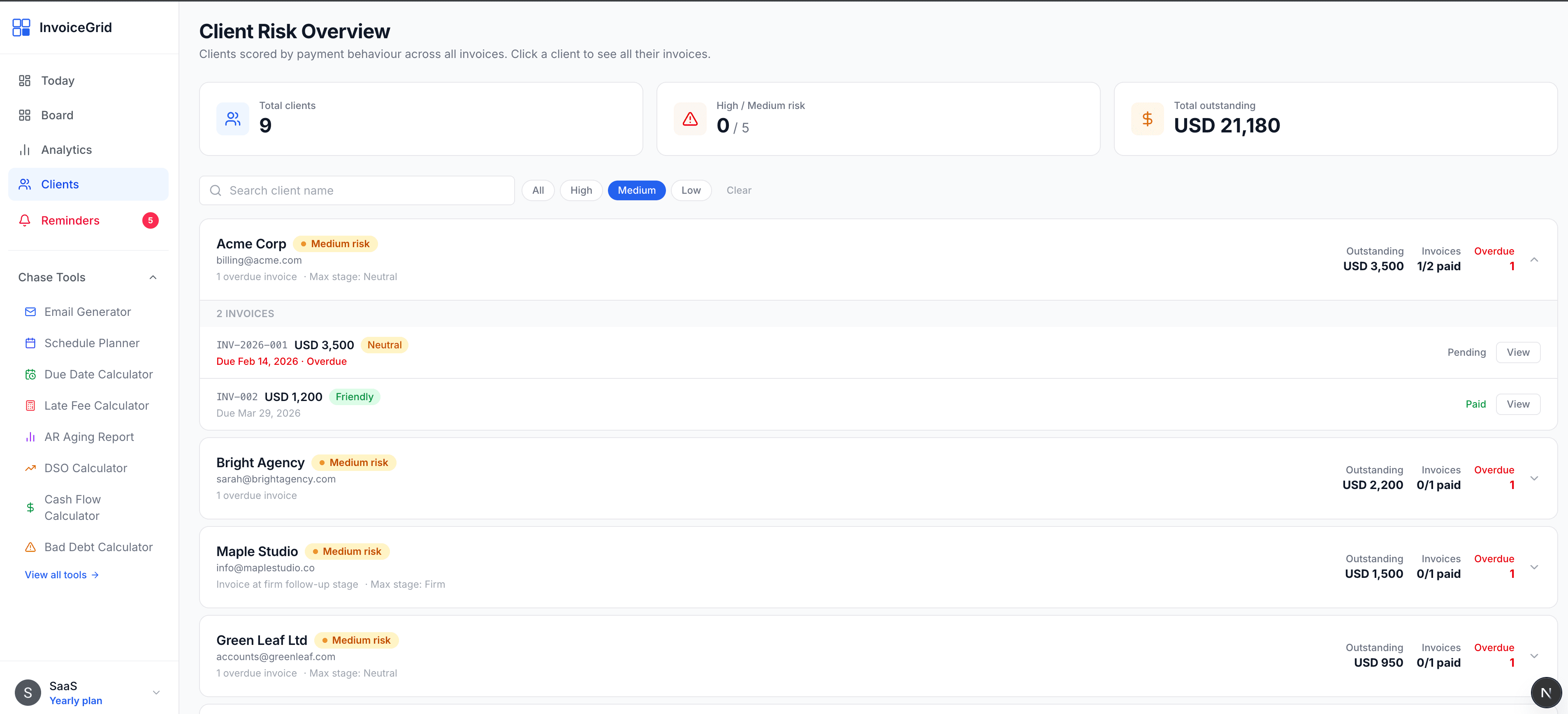 InvoiceGrid screenshot 7