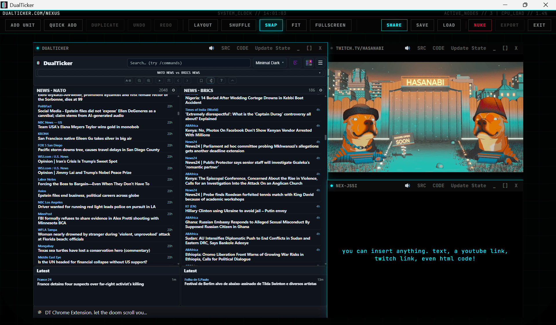 Dualticker screenshot 5