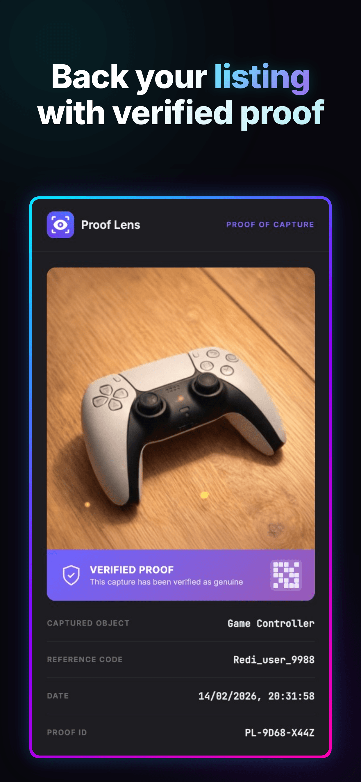 ProofLens screenshot 7