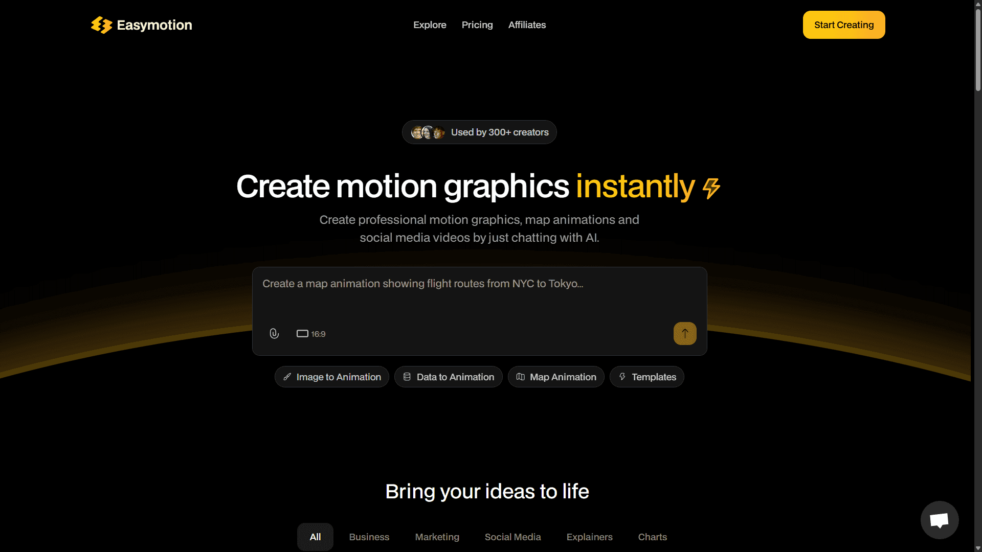 Easymotion: AI Motion Graphics Generator screenshot 3