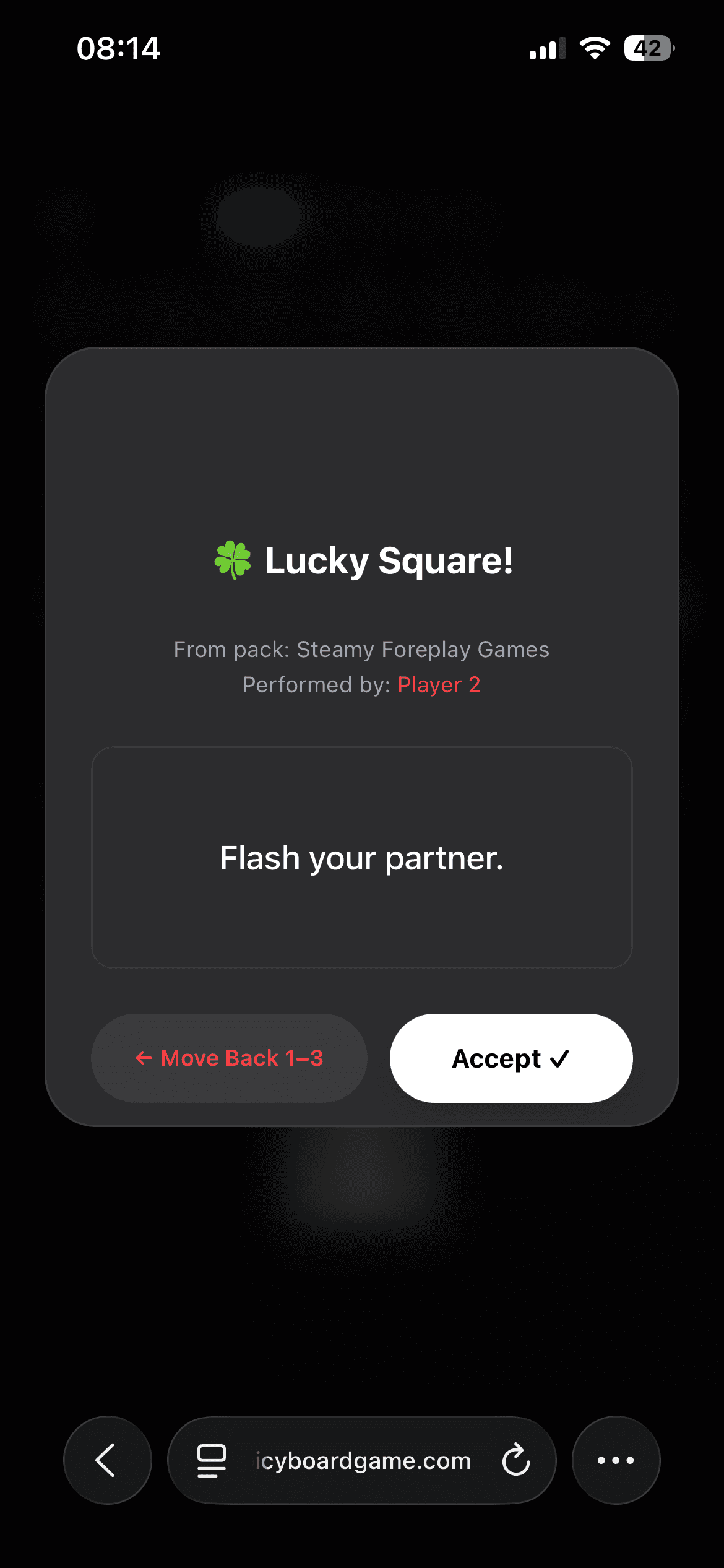 SpicyBoardGame for Couples screenshot 3