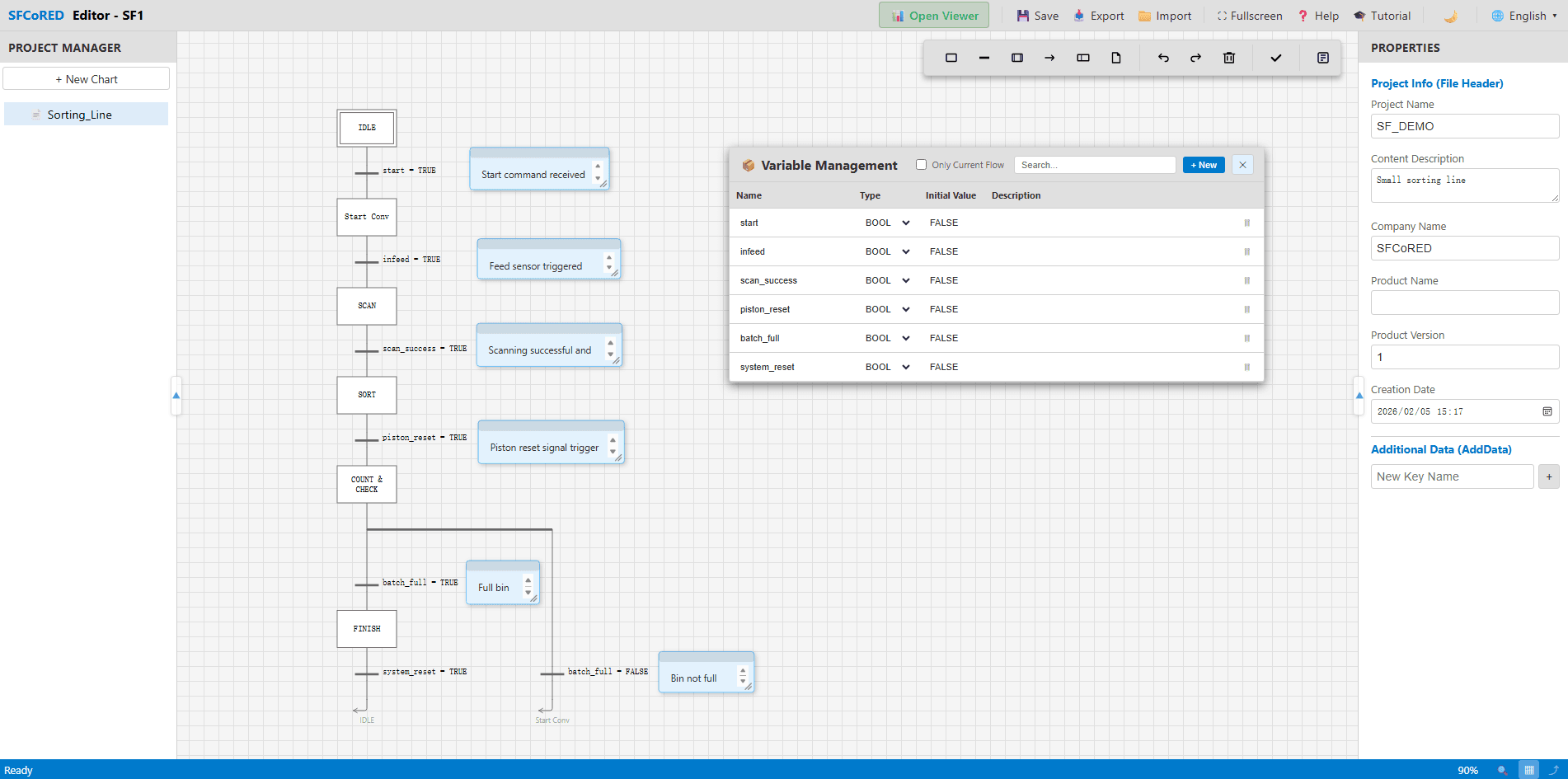 SFCoRED™ screenshot 1