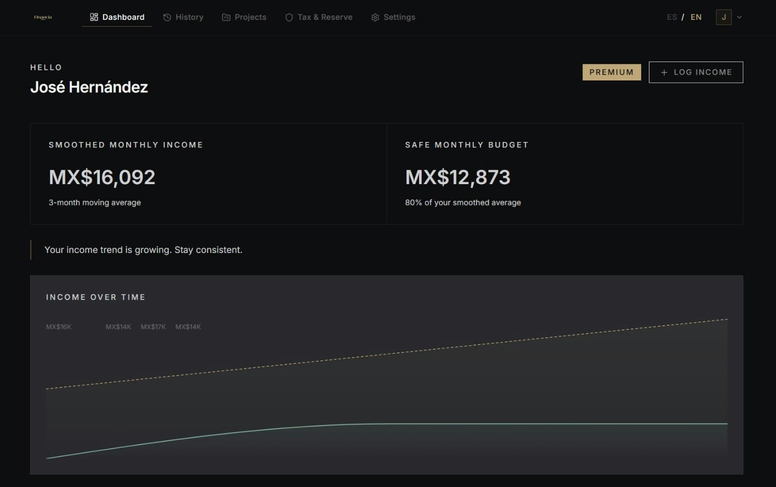 Financia by SilqApps screenshot 3