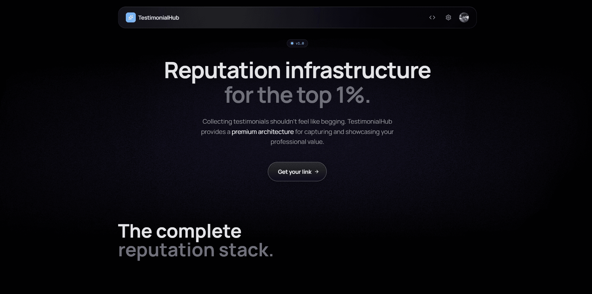 Testimonial Hub screenshot 1
