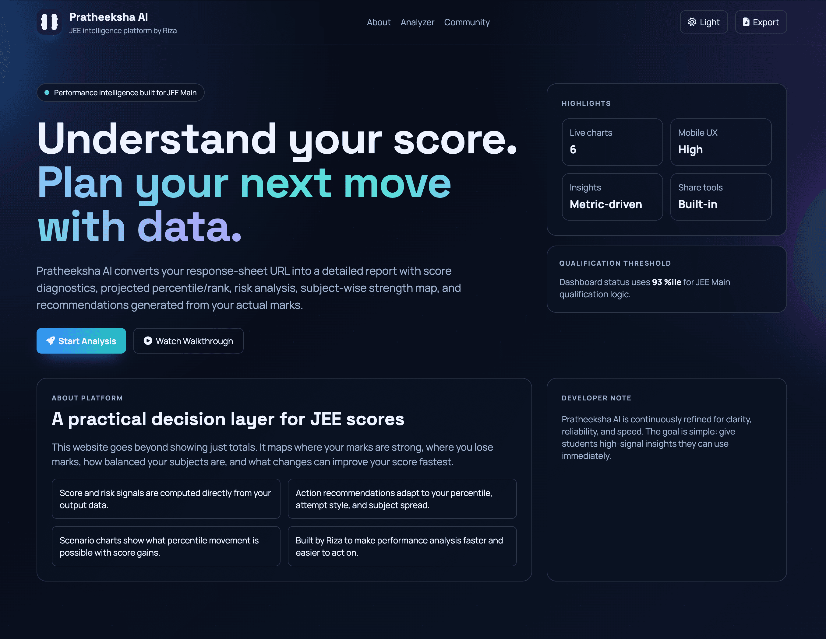 Pratheeksha AI screenshot 2