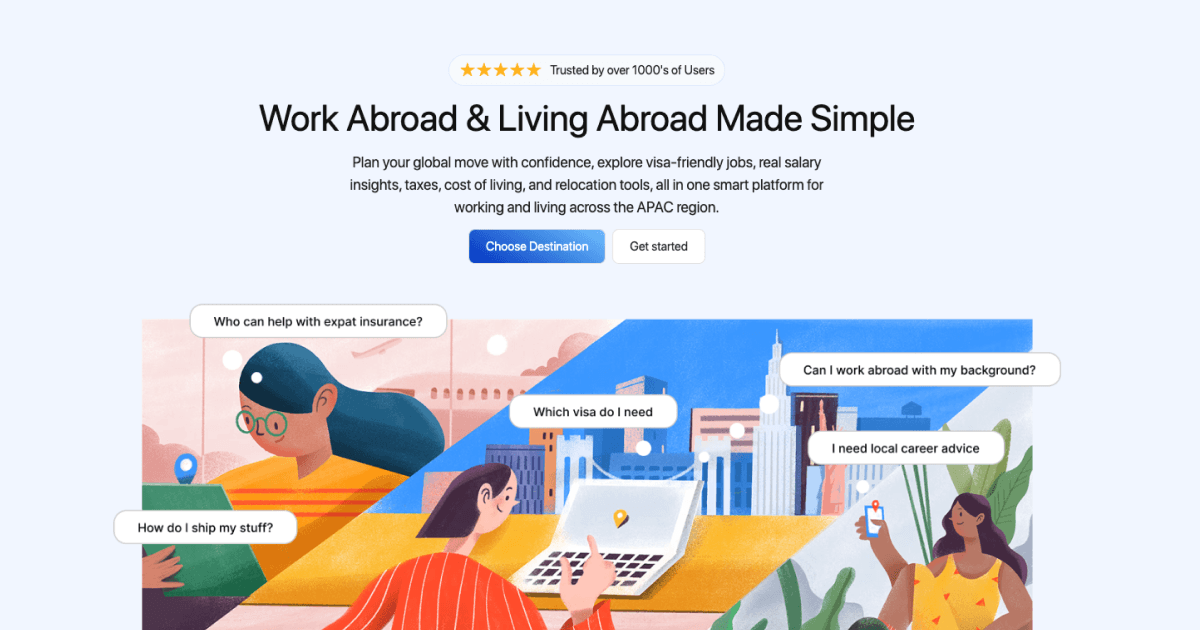 BRIGENAI | Work Abroad Platform screenshot 1