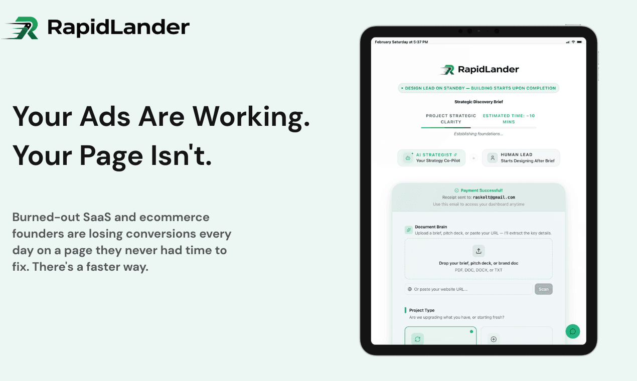 RapidLander screenshot 2