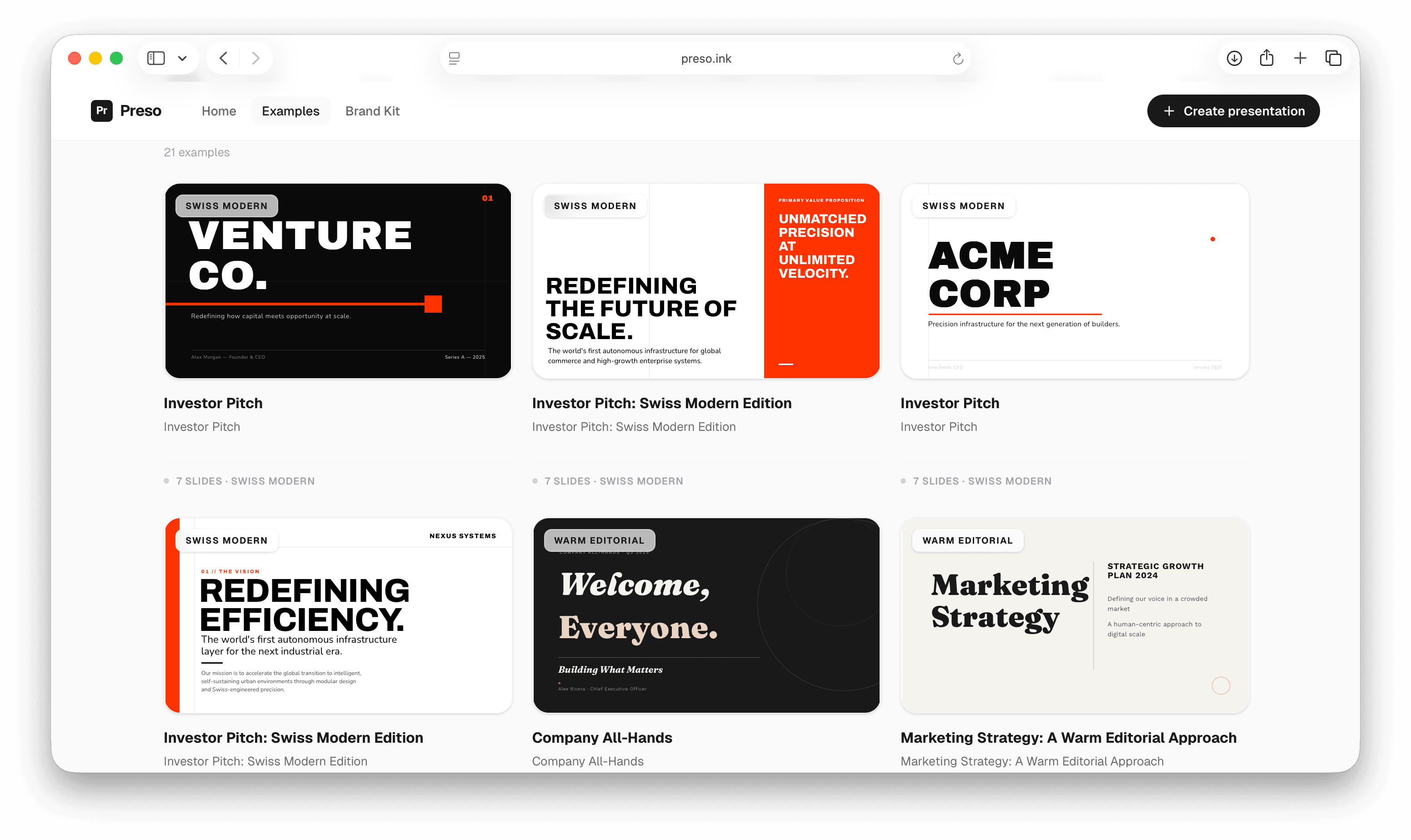 Preso.ink screenshot 3
