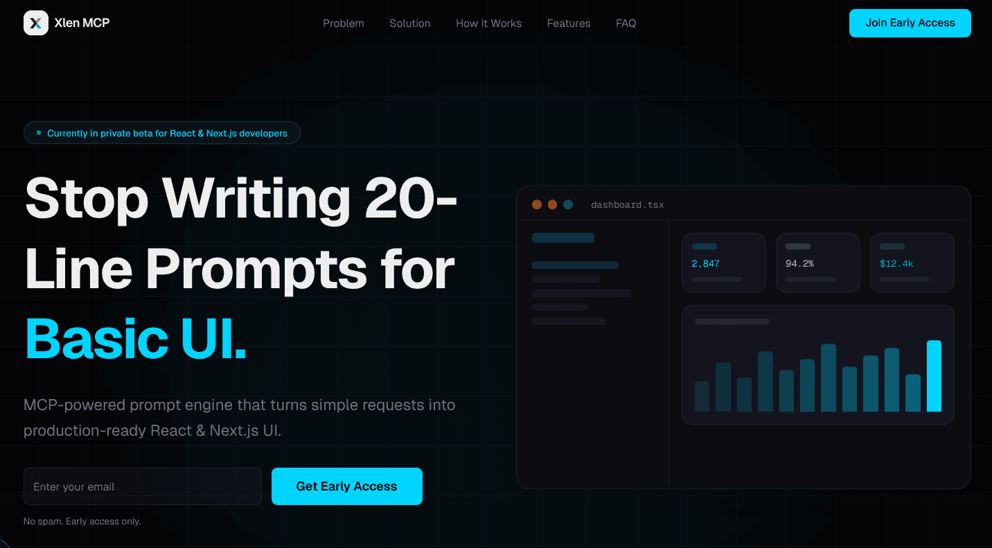 Xlen Prompt Engine MCP screenshot 1