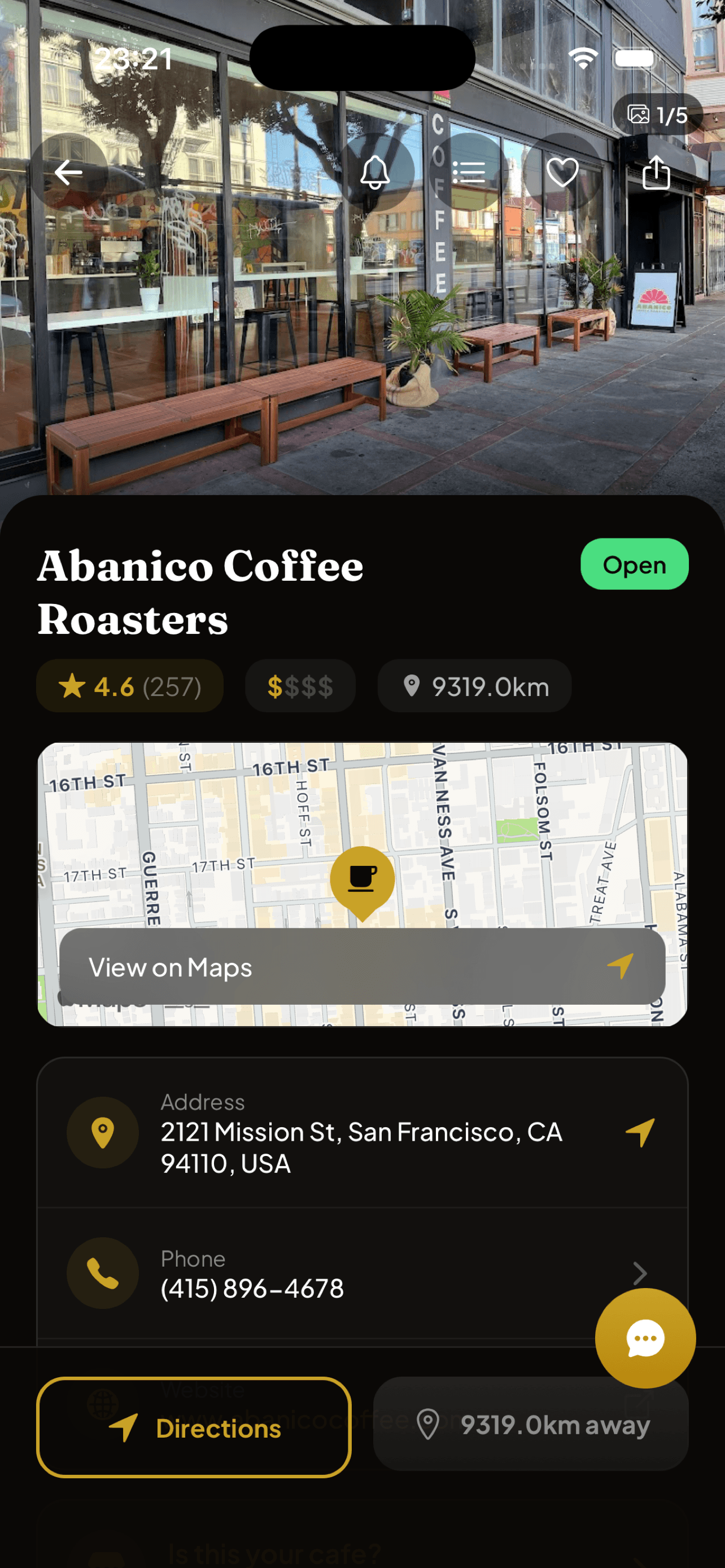 CafeRadar screenshot 9