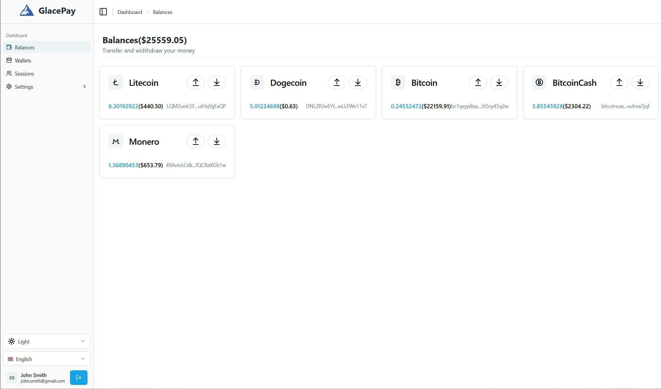 GlacePay screenshot 2