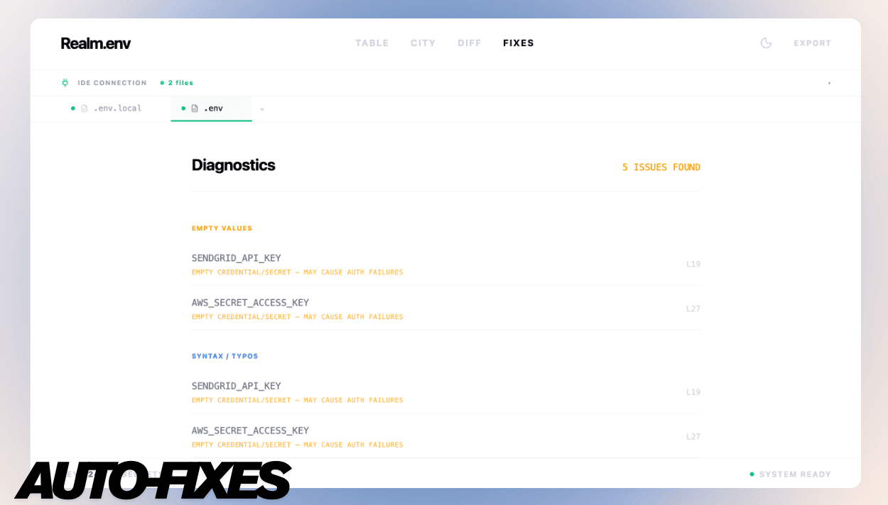 REALM .ENV screenshot 6