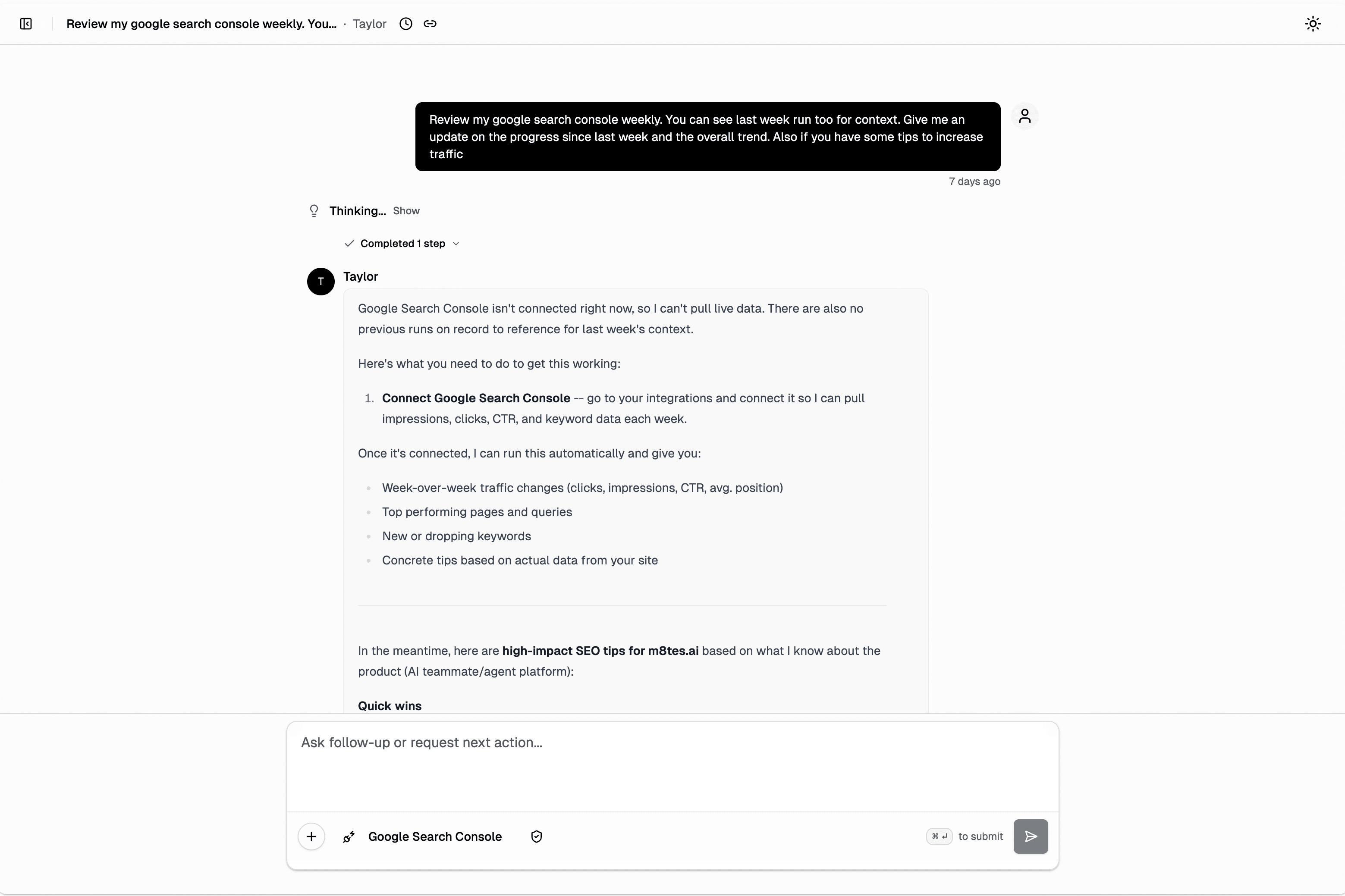 m8tes.ai: AI teammates that do your work screenshot 4