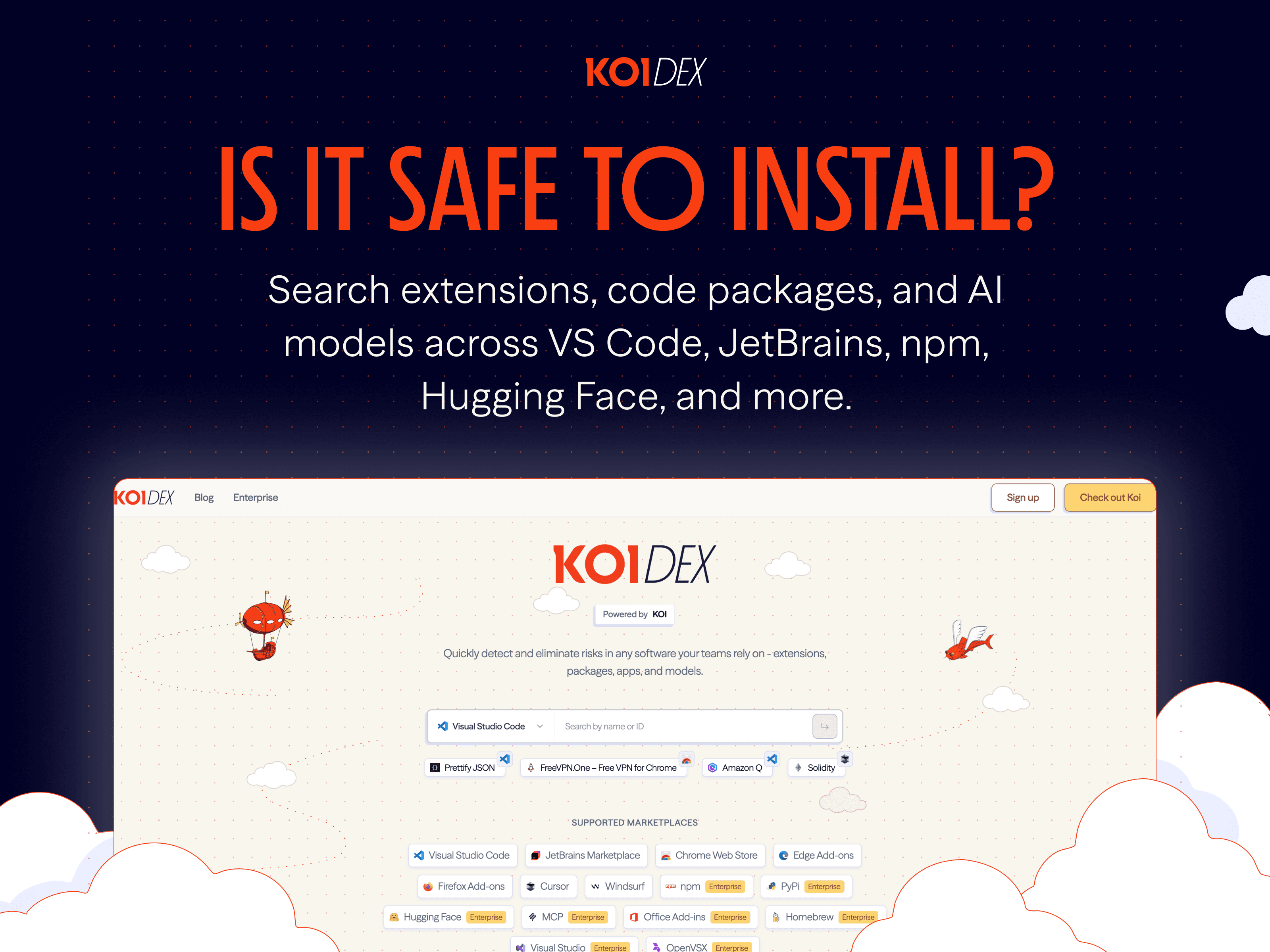Koidex screenshot 2